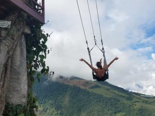 Casa del Arbol casa del arbol, swing at the end of the world, banos, quito to banos, ecuatouring