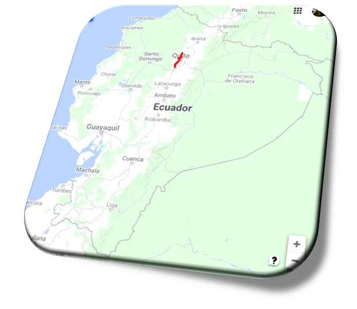 Quito Ecuador map, Ecuatouring